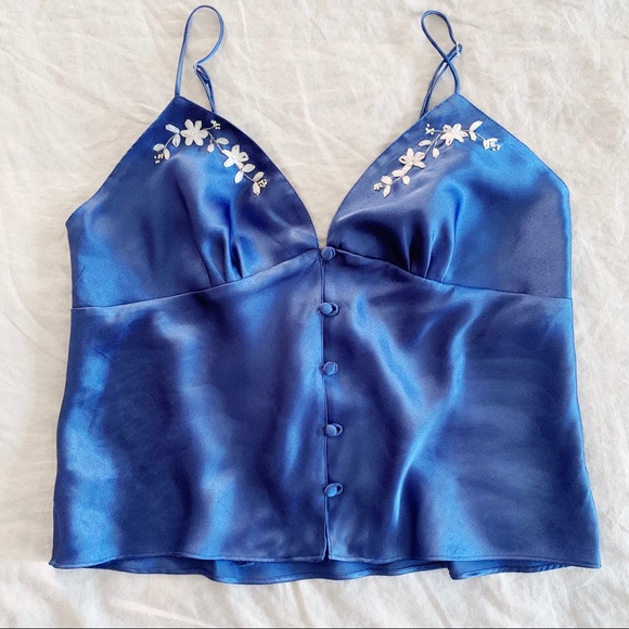 ***SOLD on depop*** Vintage silky satin slip top - Picture 5 of 5